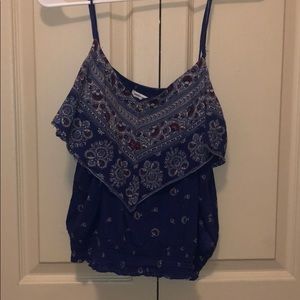 American Eagle Cropped Tank Top